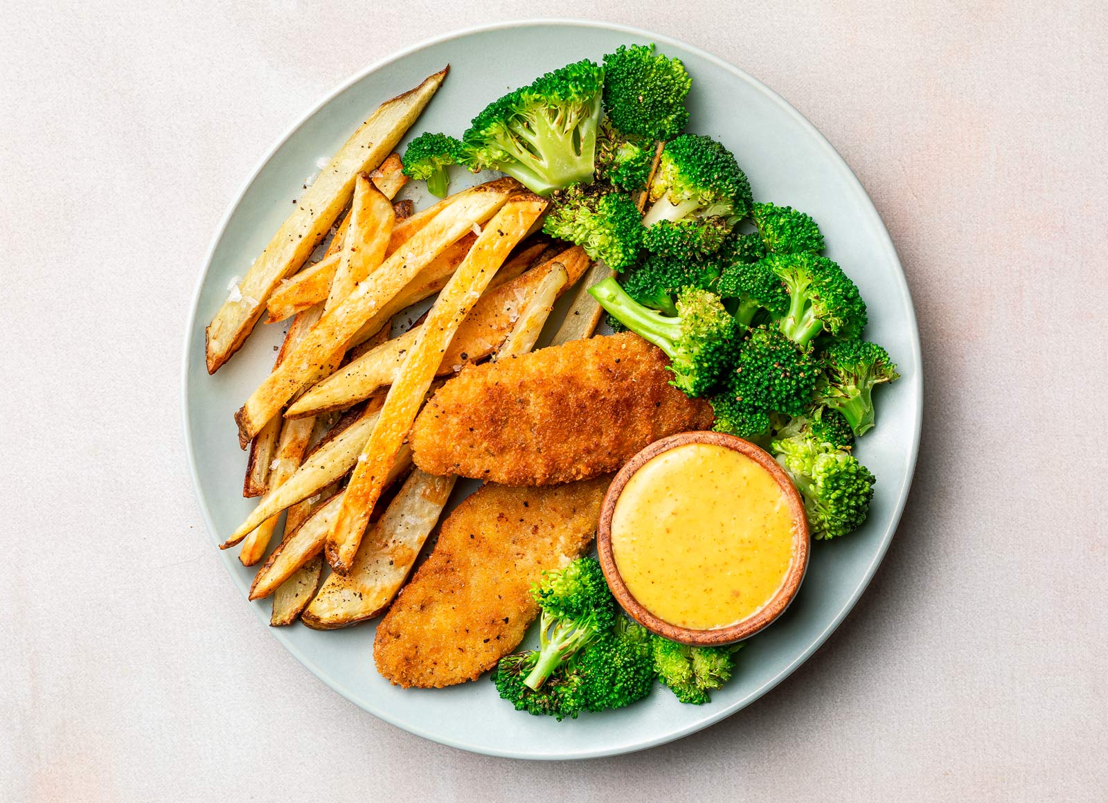 Plant-Based Tenders + Fries Plate