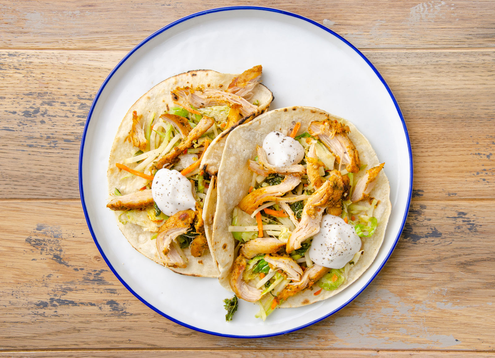 Super Chicken Shawarma Tacos
