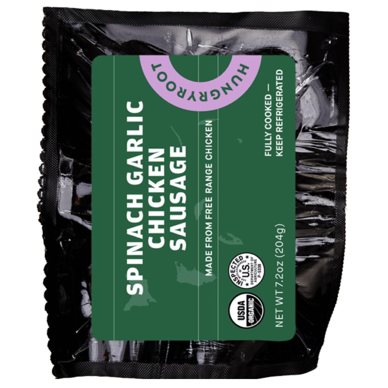 Organic Spinach Garlic Chicken Sausage 2 of 2