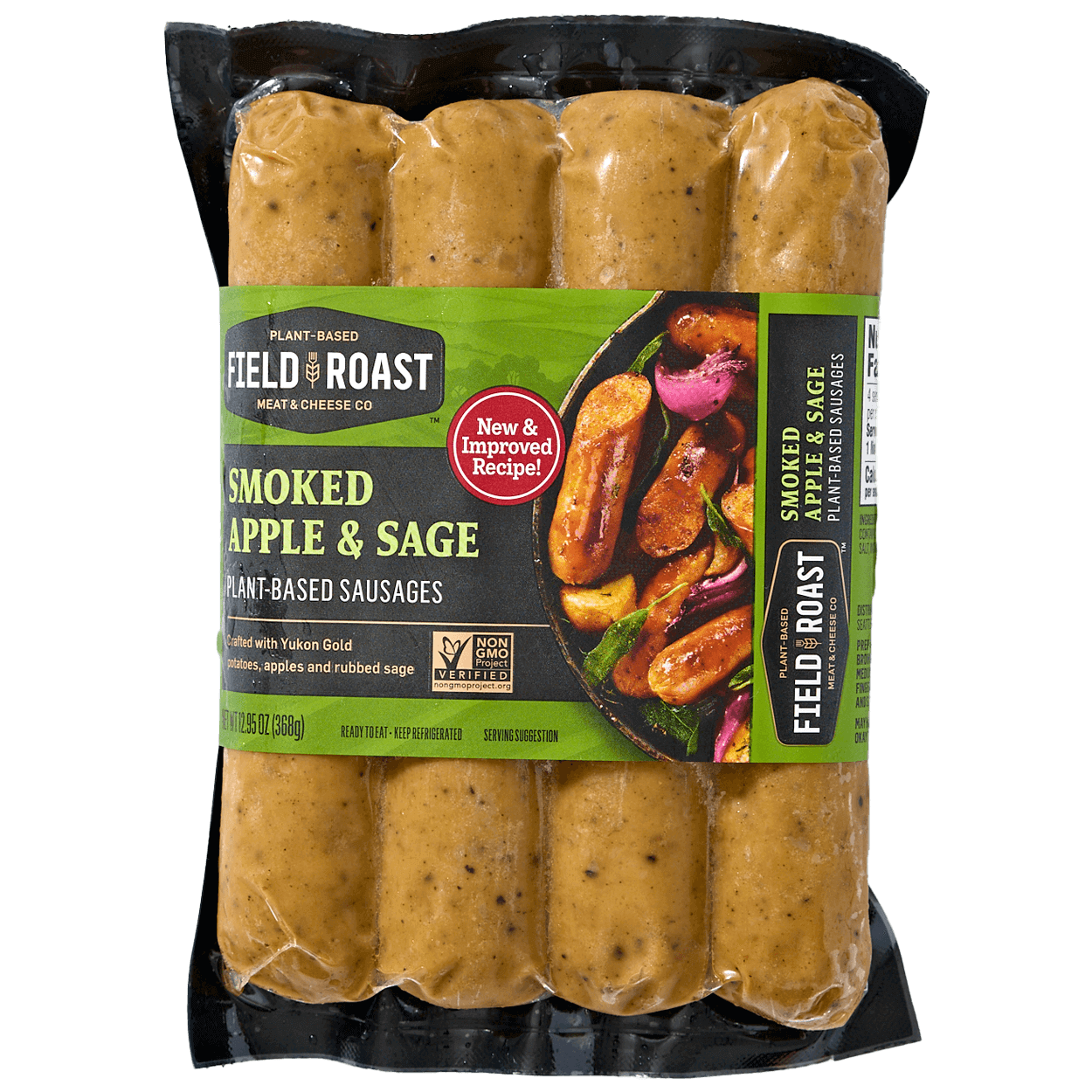 Smoked Apple and Sage Plant Based Sausages - 4pk 2 of 2