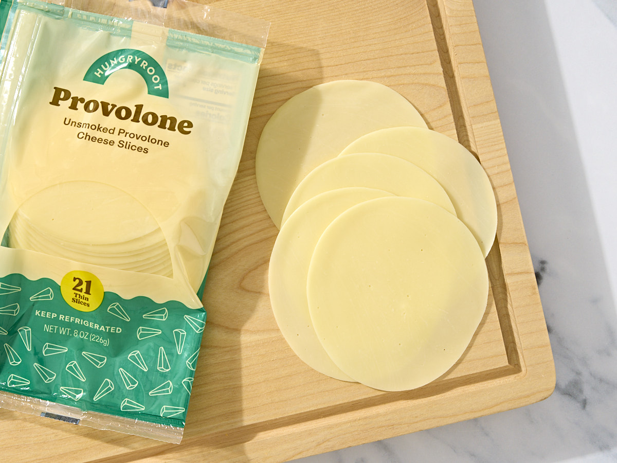 Sliced Provolone Cheese 1 of 2