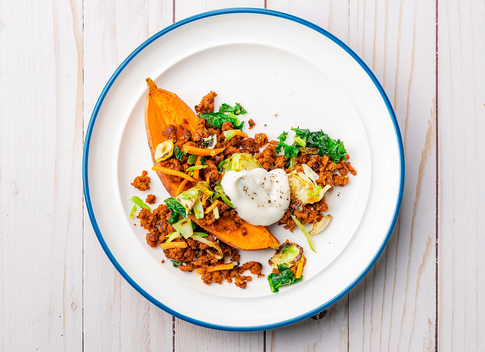 Vegan Chorizo Loaded 'Tato