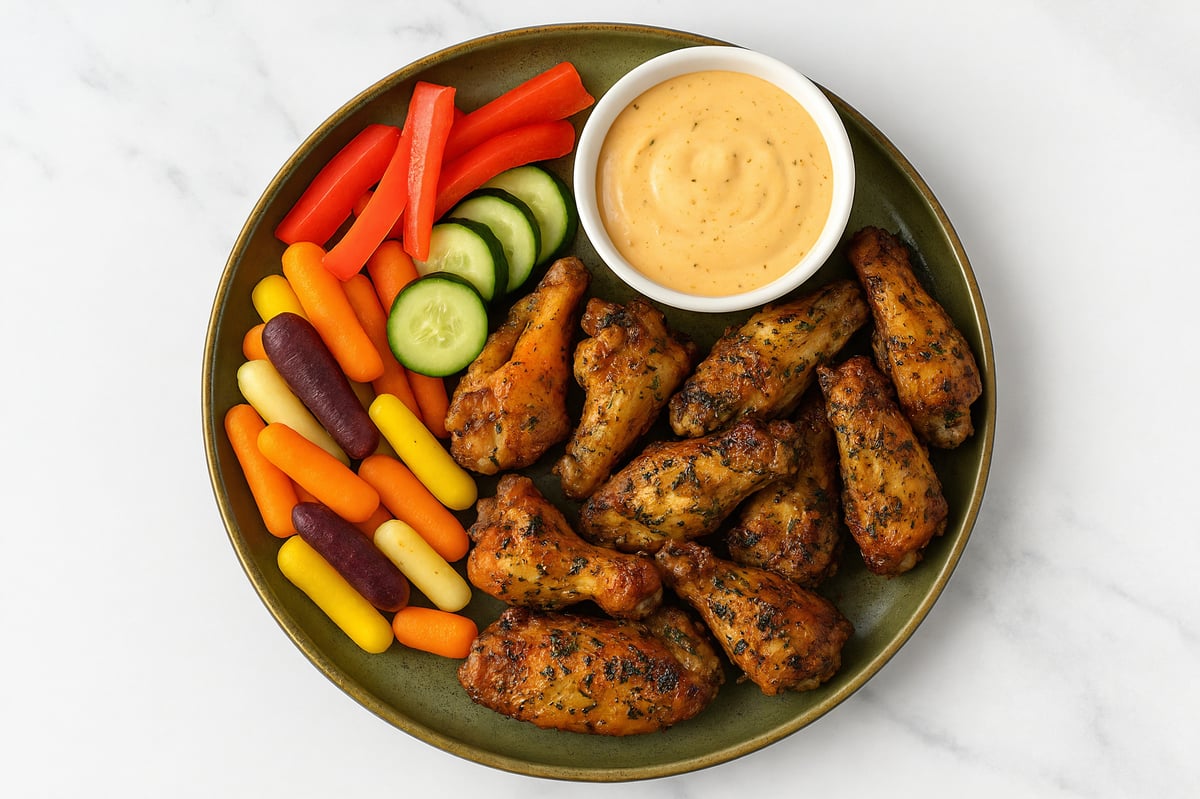 Crispy Buffalo Oven Wings