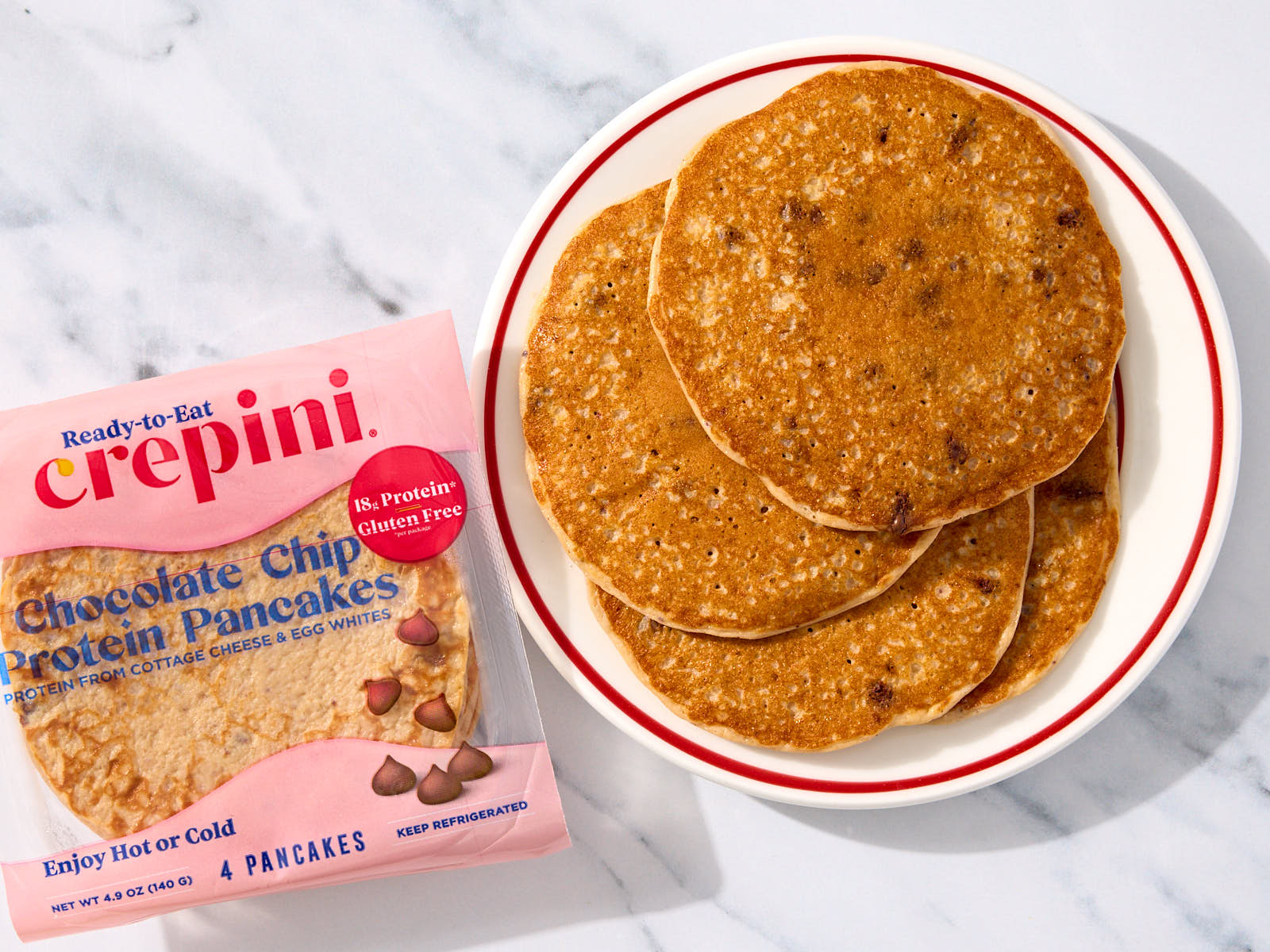 Chocolate Chip Protein Pancakes 1 of 2