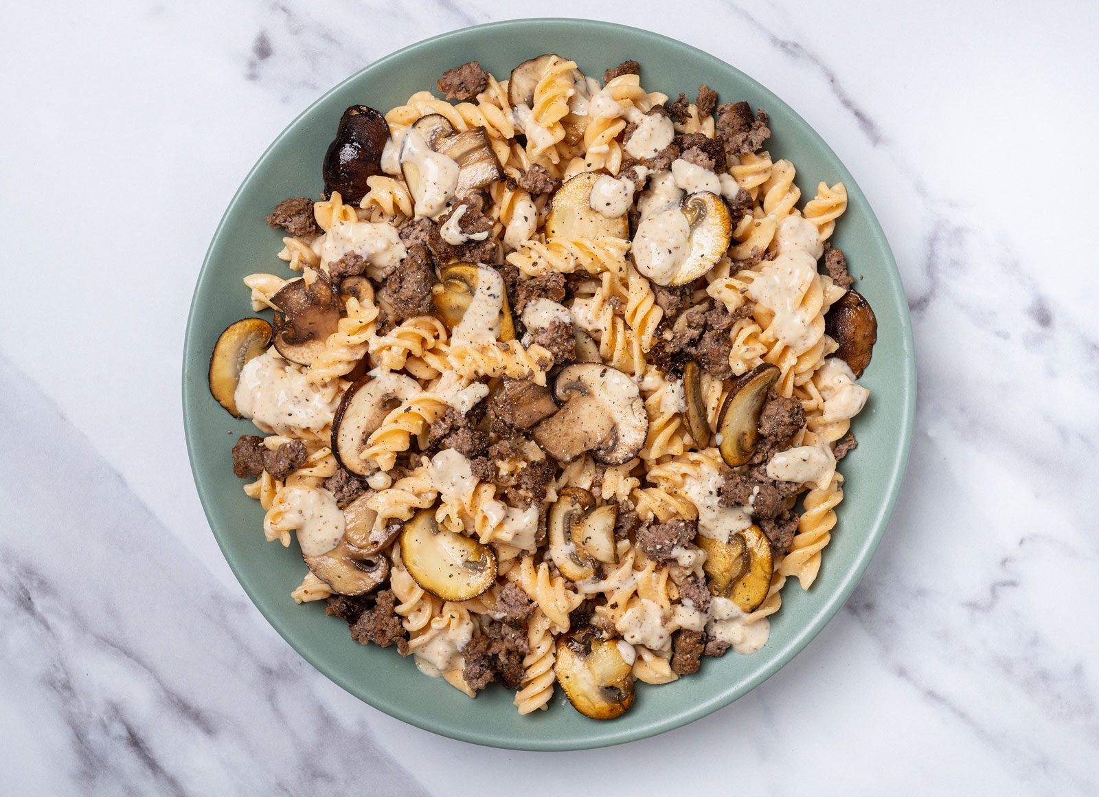 Simple Ground Bison Stroganoff