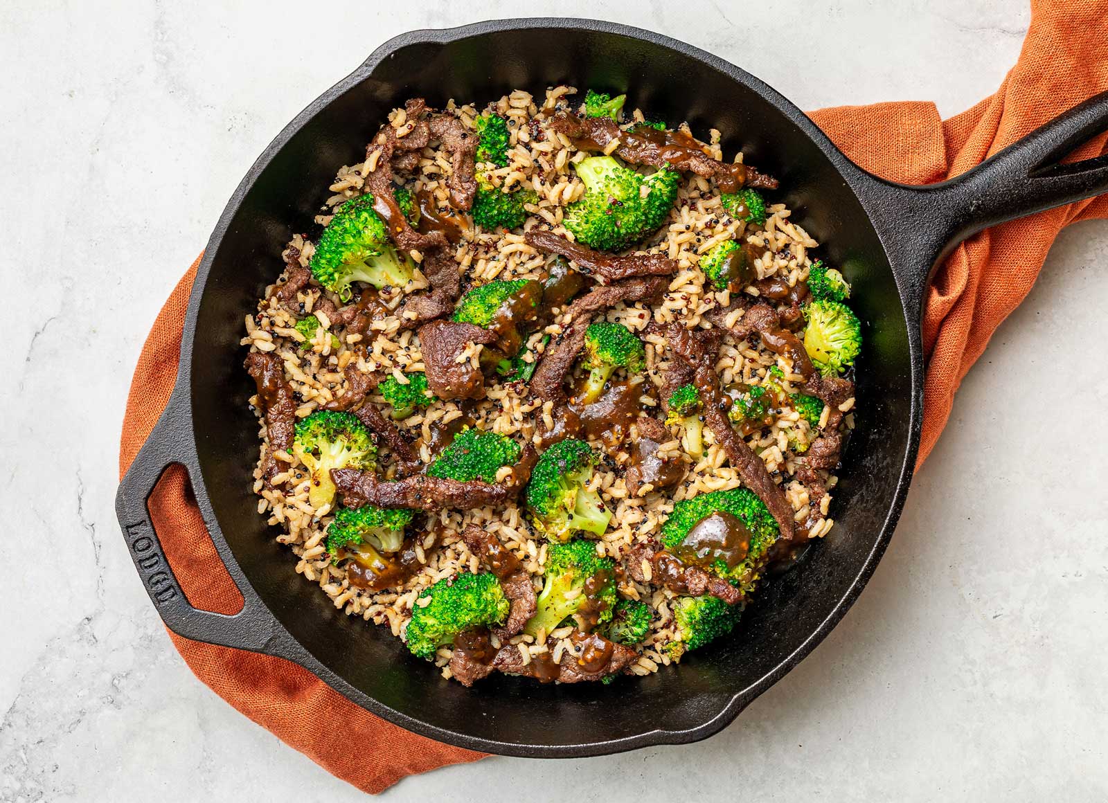 Black Pepper Beef + Broccoli Fried Rice Hungryroot