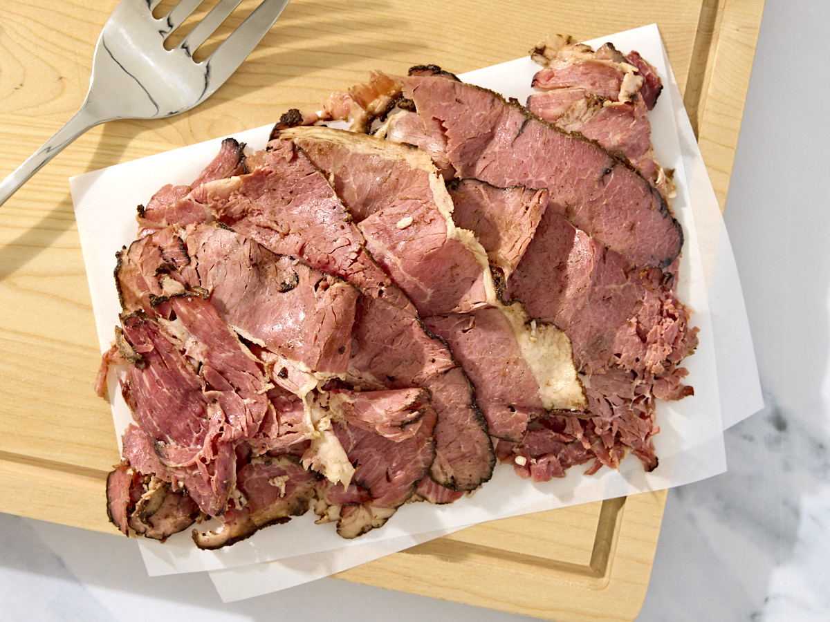 Uncured Shaved Brisket Pastrami 1 of 2