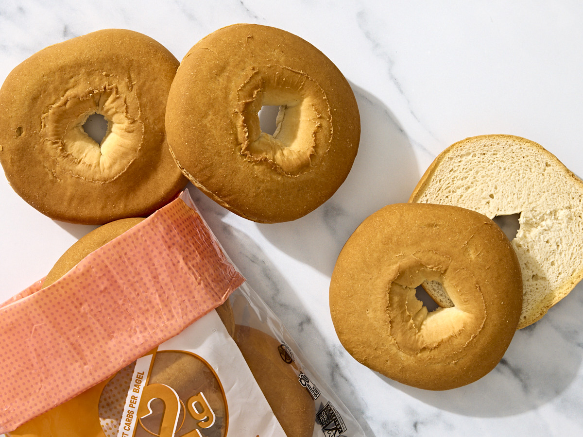 Gluten-Free Plain Bagels 1 of 2