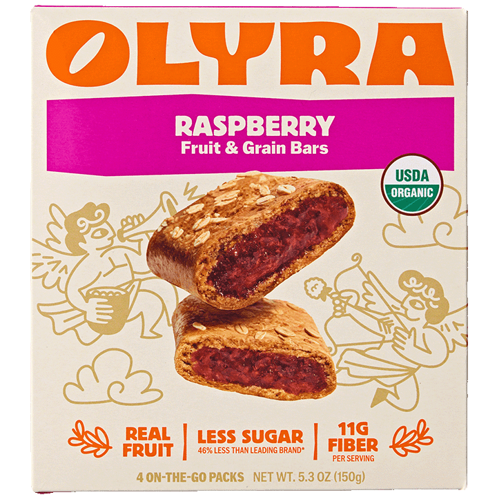 Organic Raspberry Fruit & Grain Bars 2 of 2