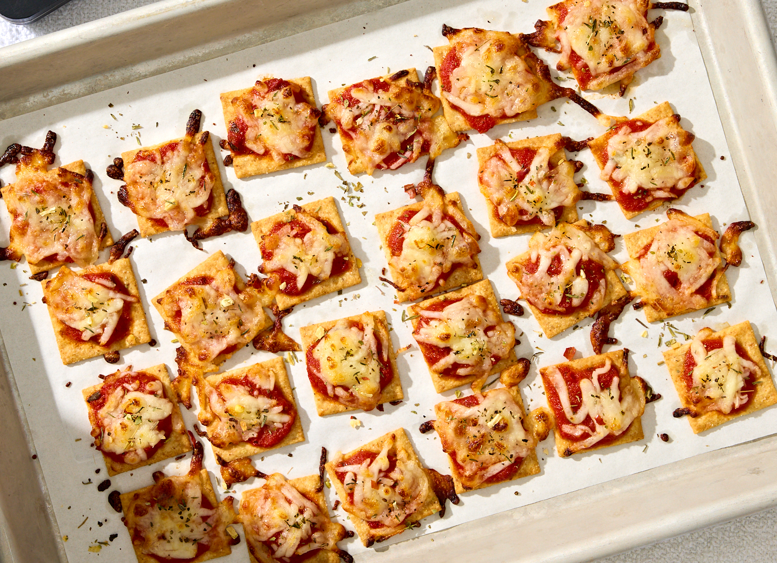 Mini Pizza Crackers