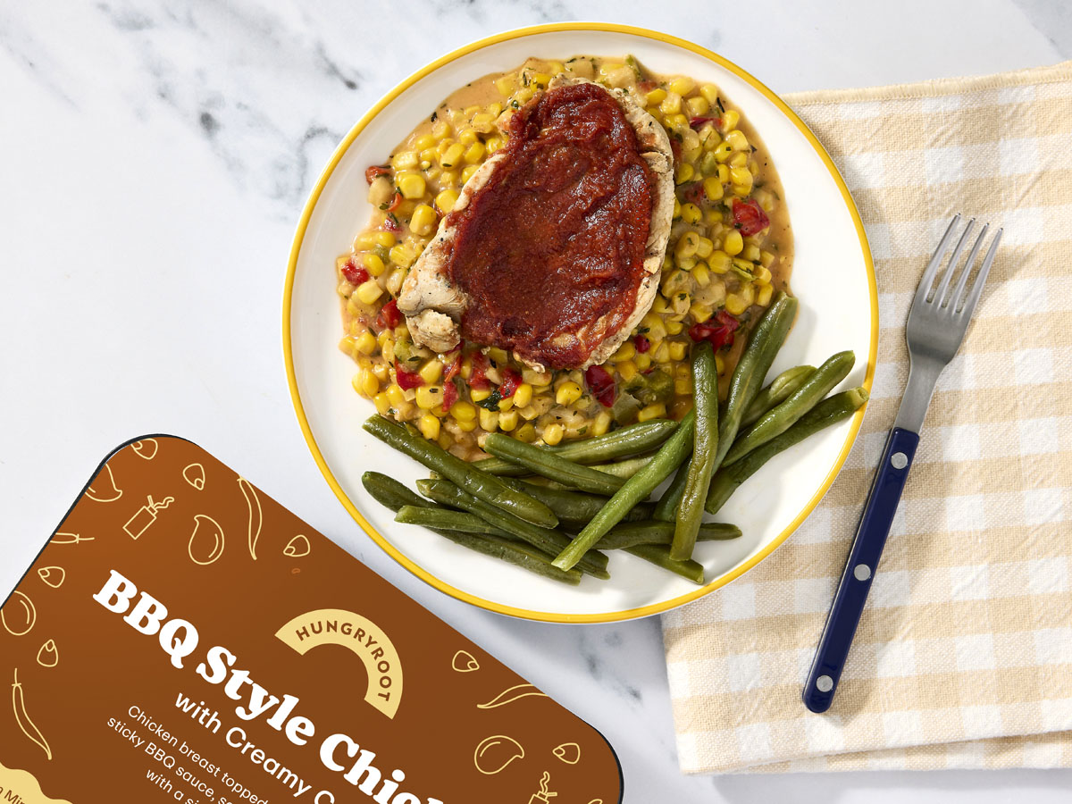BBQ Chicken with Creamy Corn 1 of 2