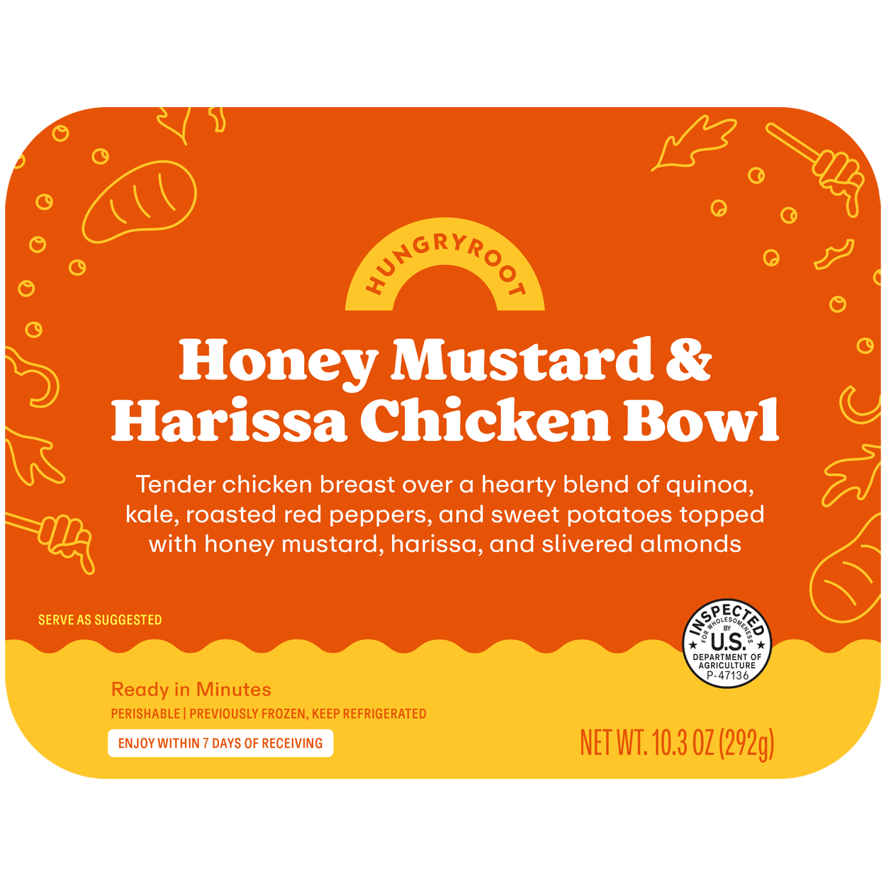 Honey Mustard & Harissa Chicken Bowl 2 of 2