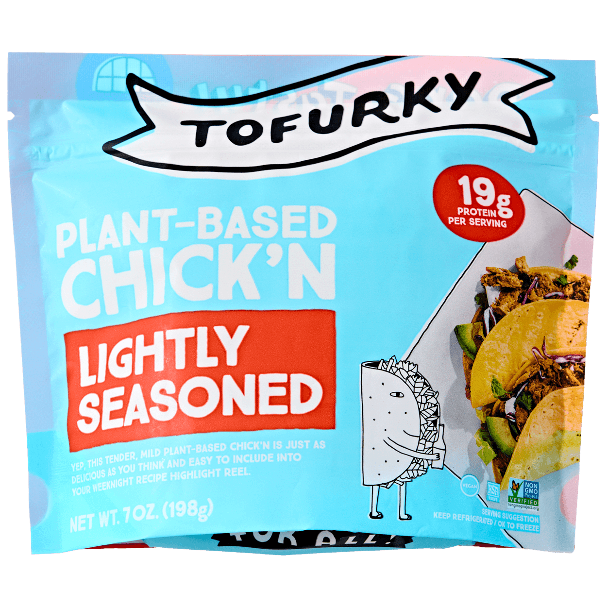 Plant-Based Lightly Seasoned Chick'n 2 of 2