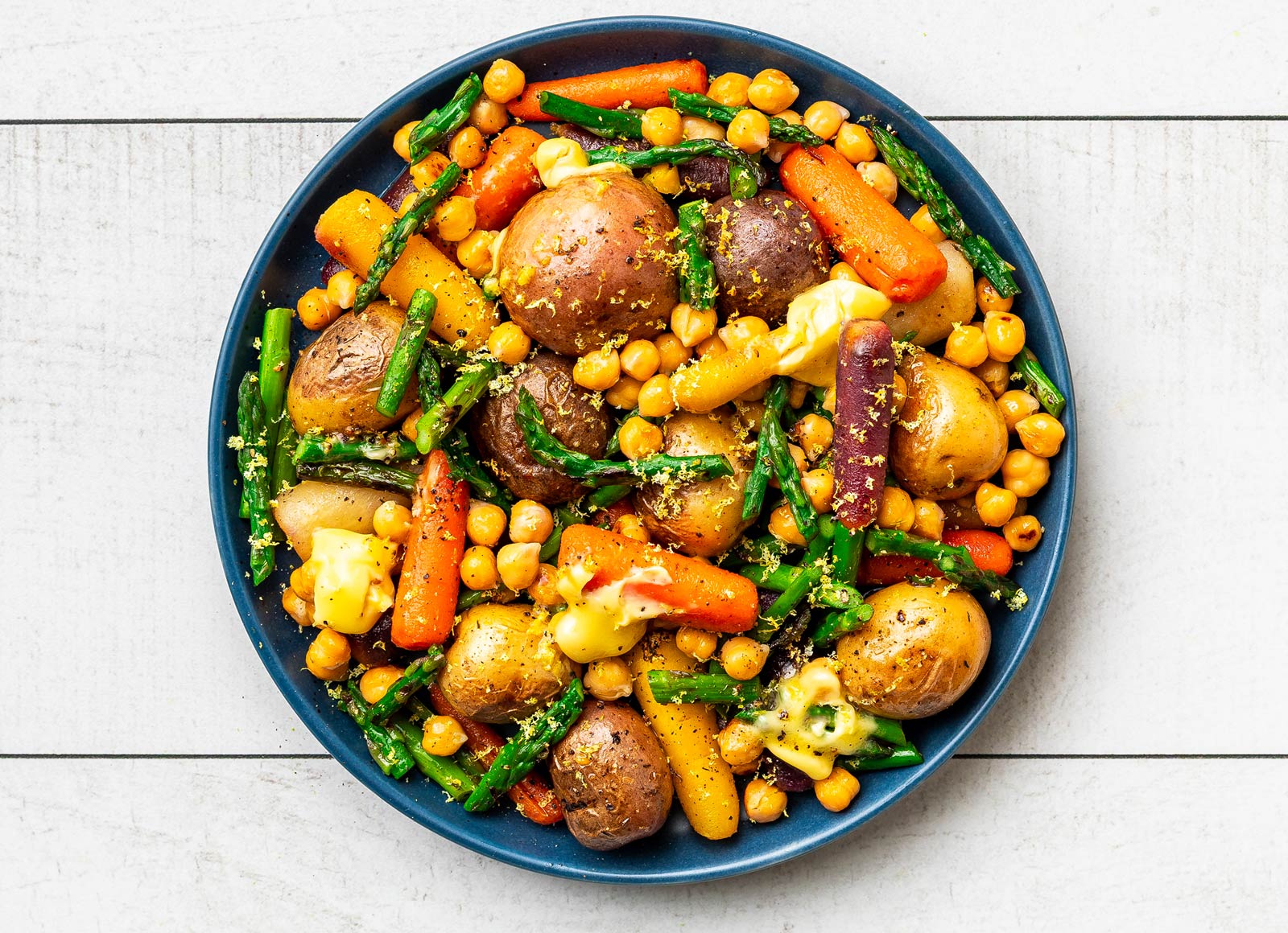 Buttery Lemon Pepper Sheet Pan Veggies
