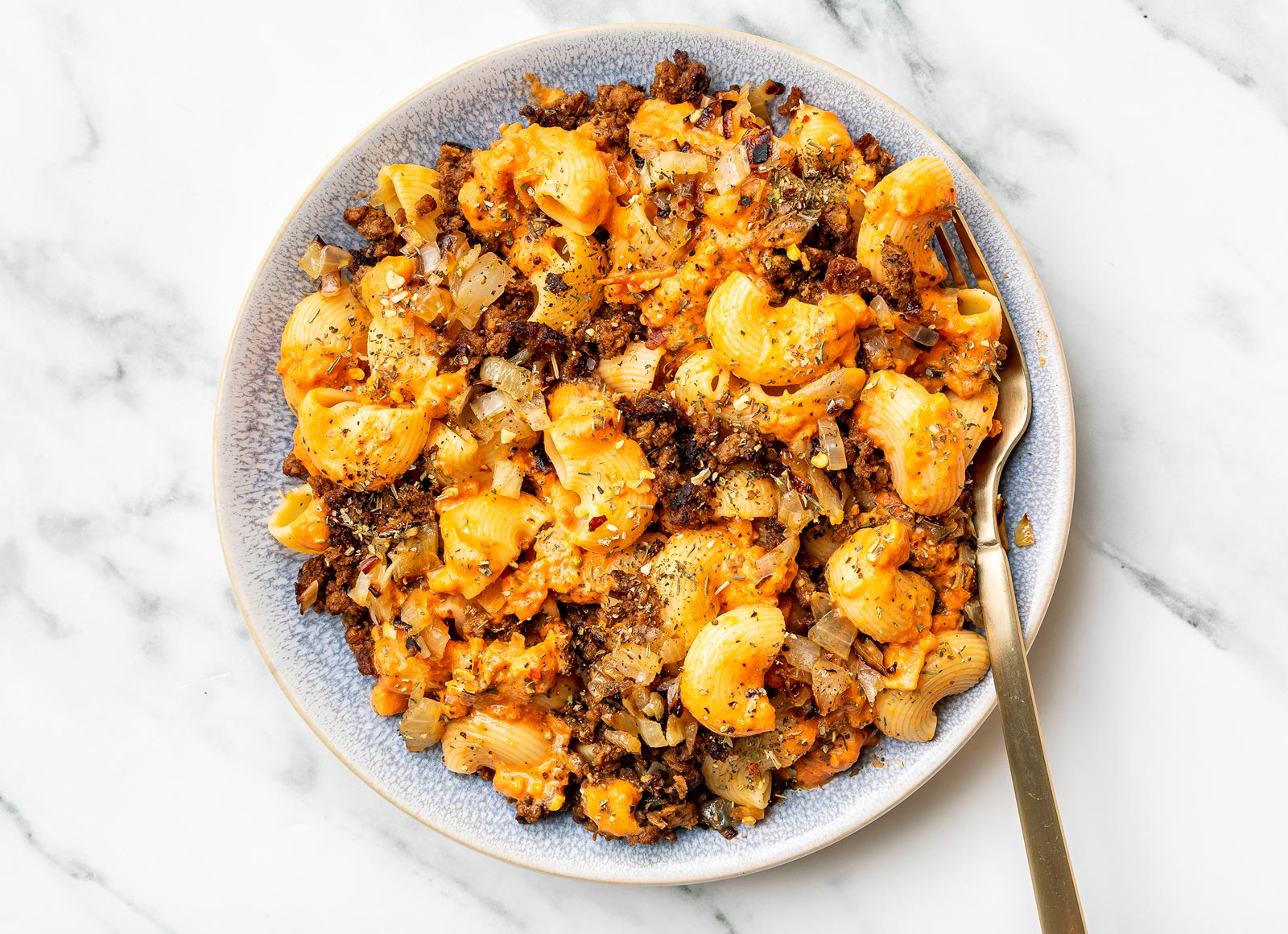 Creamy "Beef" Pasta Bolognese