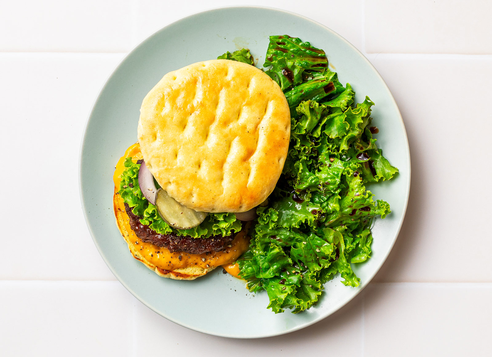 Super Special Bacon + Cheddar Burger