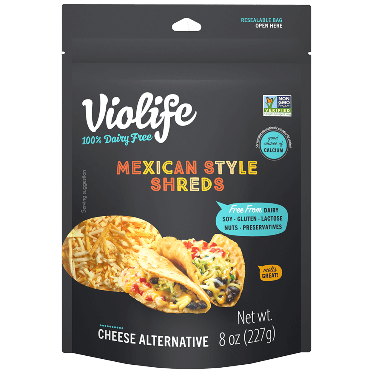 Vegan Mexican-Style Cheese Shreds 2 of 2