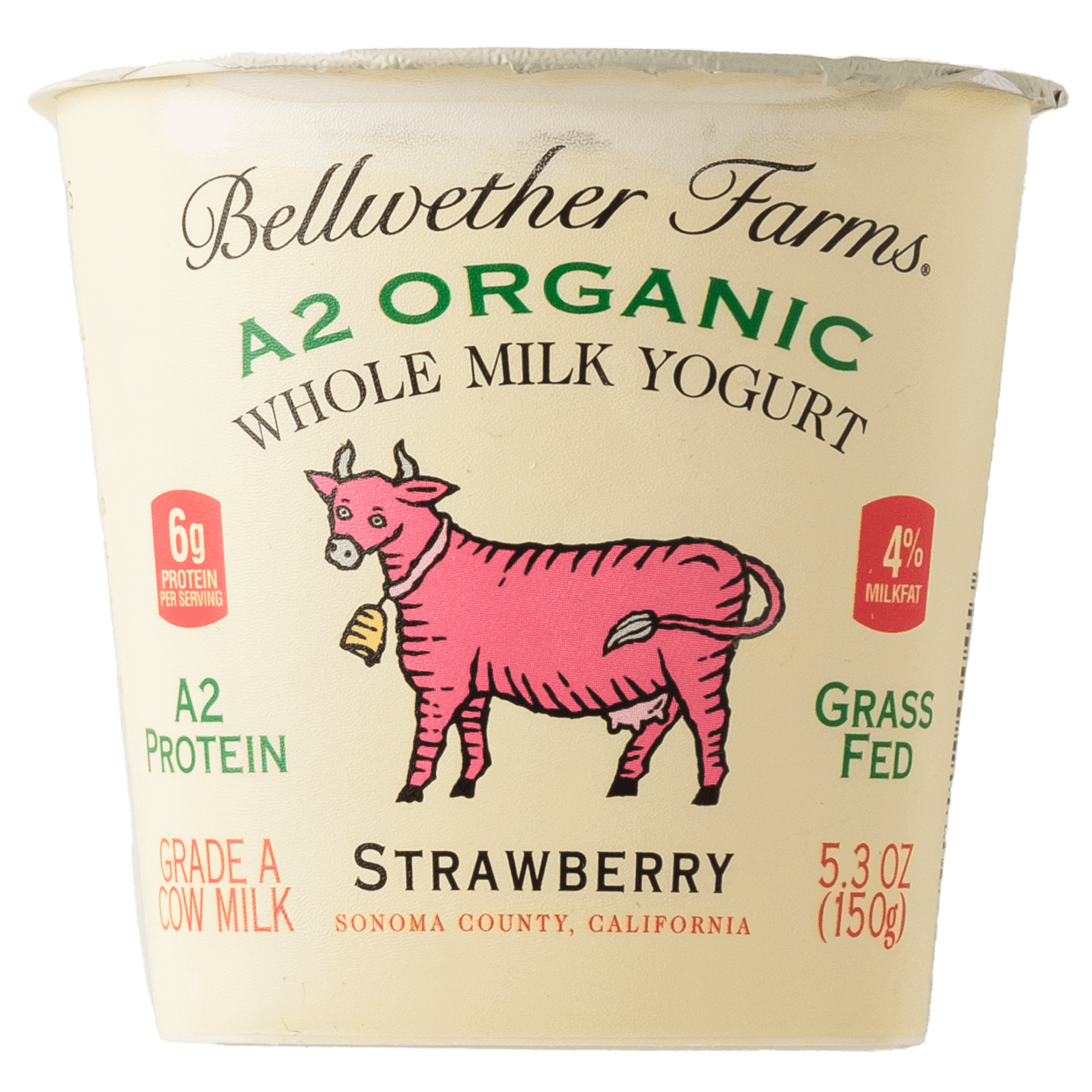 Organic Strawberry Yogurt Cup 2 of 2