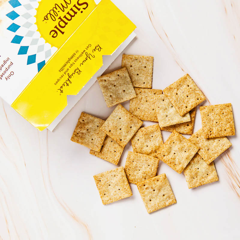 Sea Salt Almond Flour Crackers 1 of 2