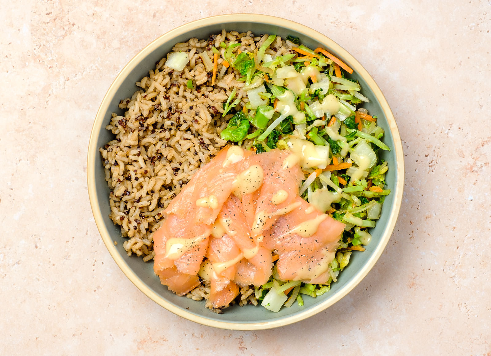 Super Smoked Salmon Protein Bowl