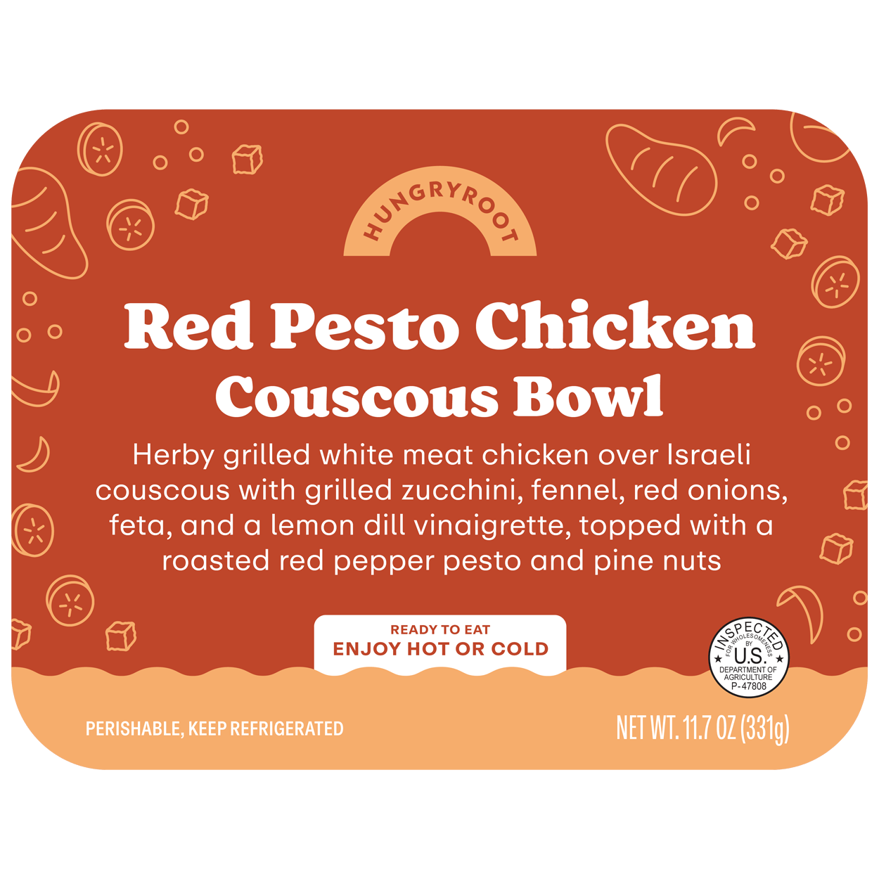 Red Pesto Chicken Couscous Bowl 2 of 2