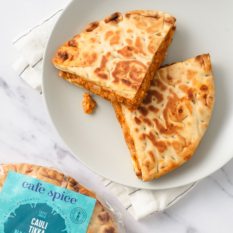 Cauliflower Tikka Naan Toastie 1 of 2