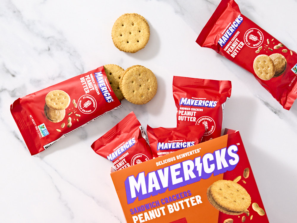 Peanut Butter Sandwich Crackers - 6 pack 1 of 2