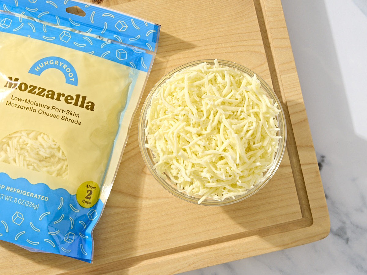 Shredded Mozzarella Cheese 1 of 2