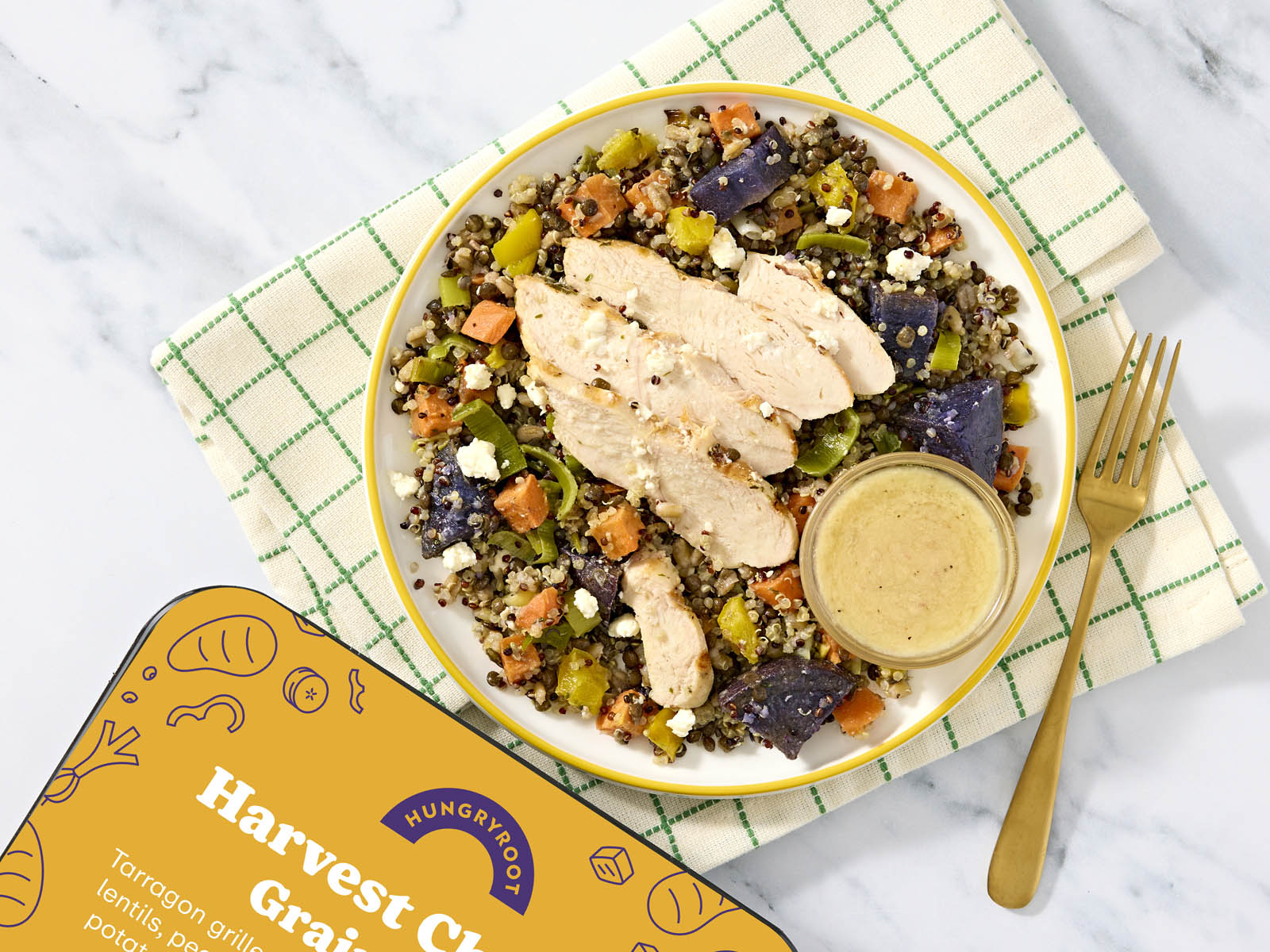 Harvest Chicken Grain Bowl 1 of 2
