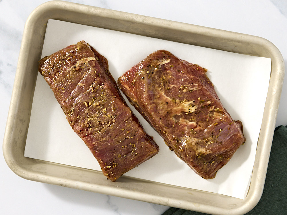 Rosemary Garlic Beef Flank Steak 1 of 2