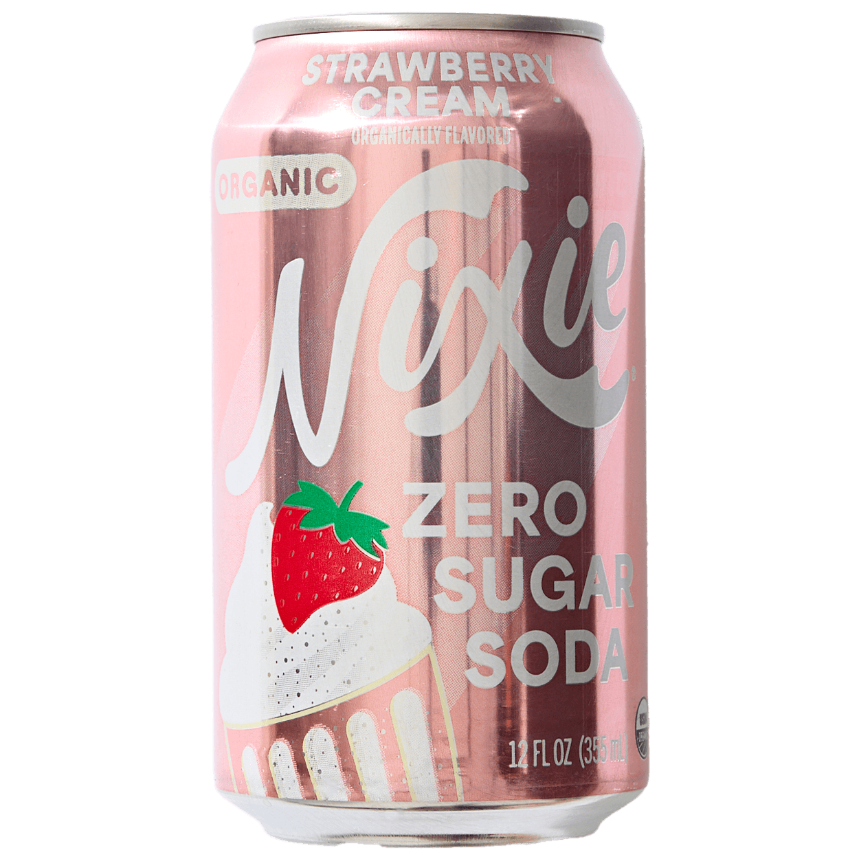 Strawberry Cream Zero Sugar Soda 2 of 2