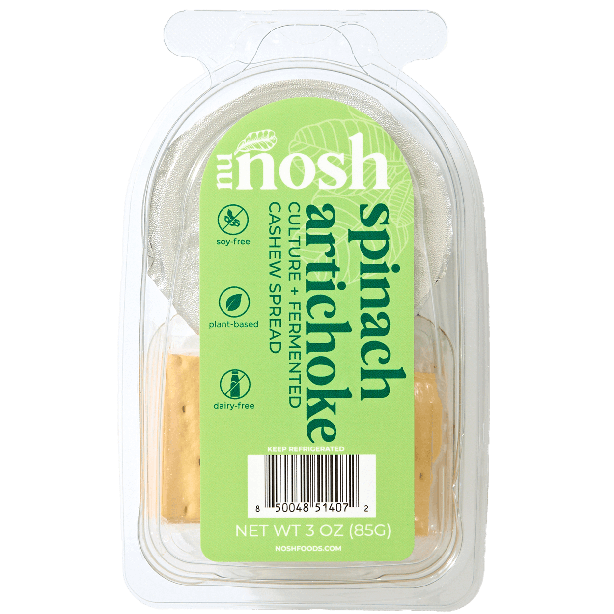 Spinach & Artichoke Dip with Crackers Snack Pack 2 of 2