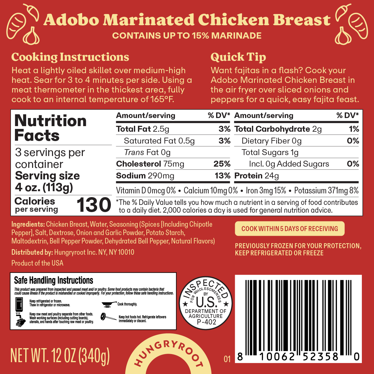 Adobo Marinated Chicken Breast 2 of 2