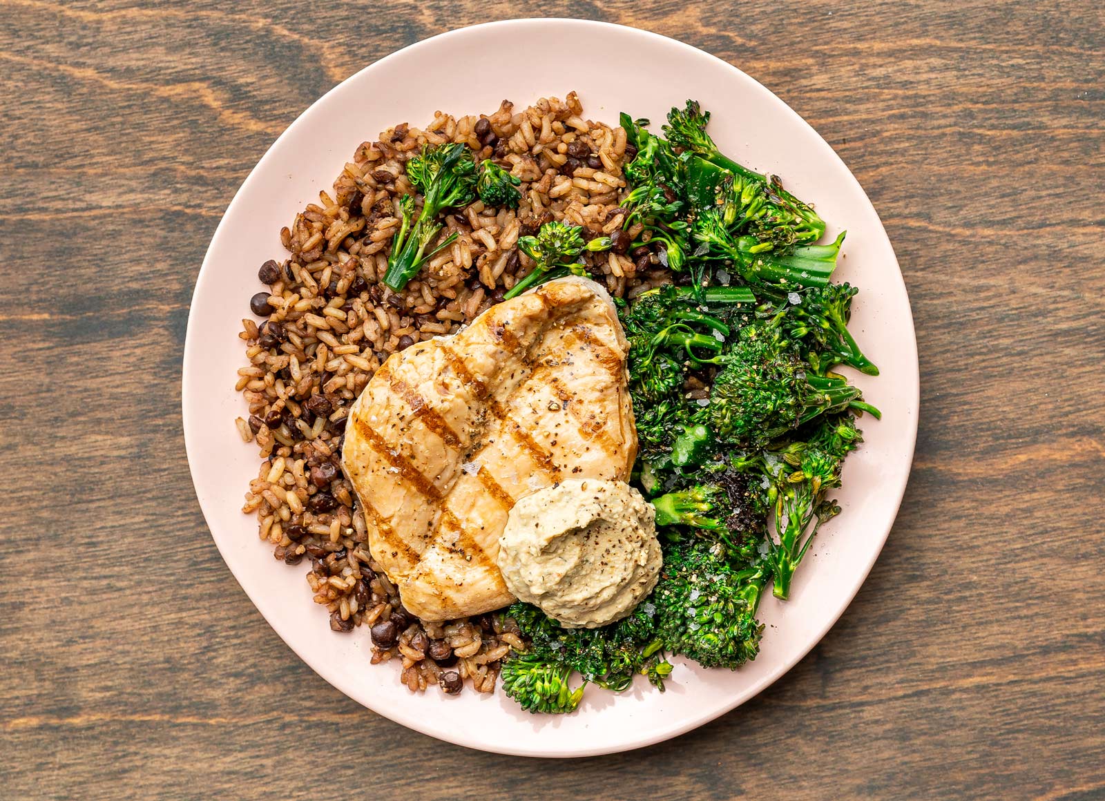 Zesty Broccoli + Boneless Skinless Chicken Breast Protein Bake