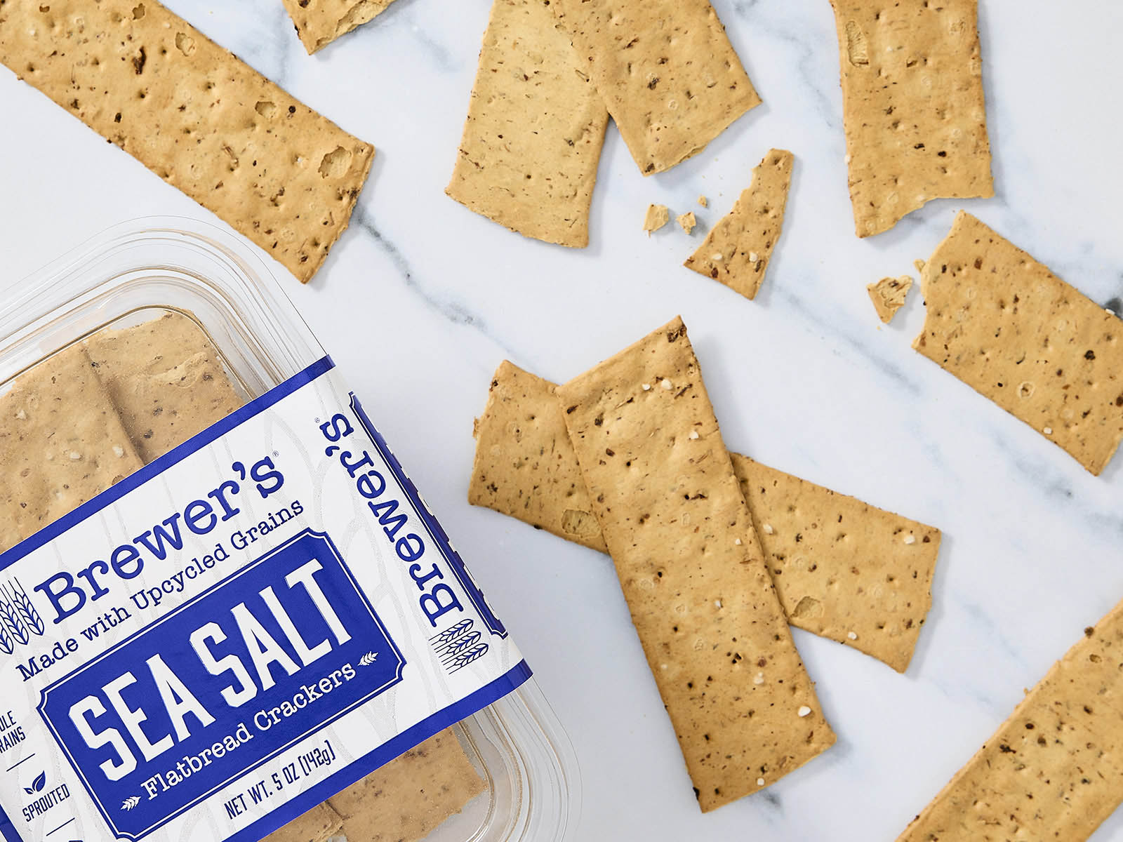 Sea Salt Flatbread Crackers 1 of 2