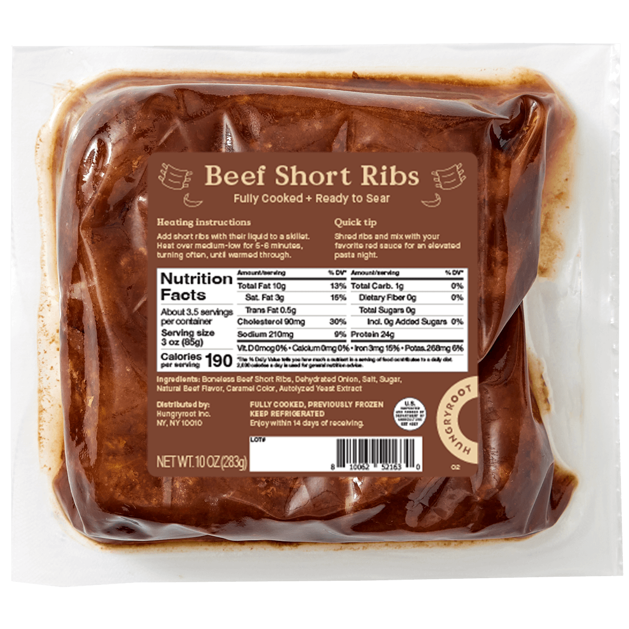 Fully Cooked Beef Short Ribs 2 of 2