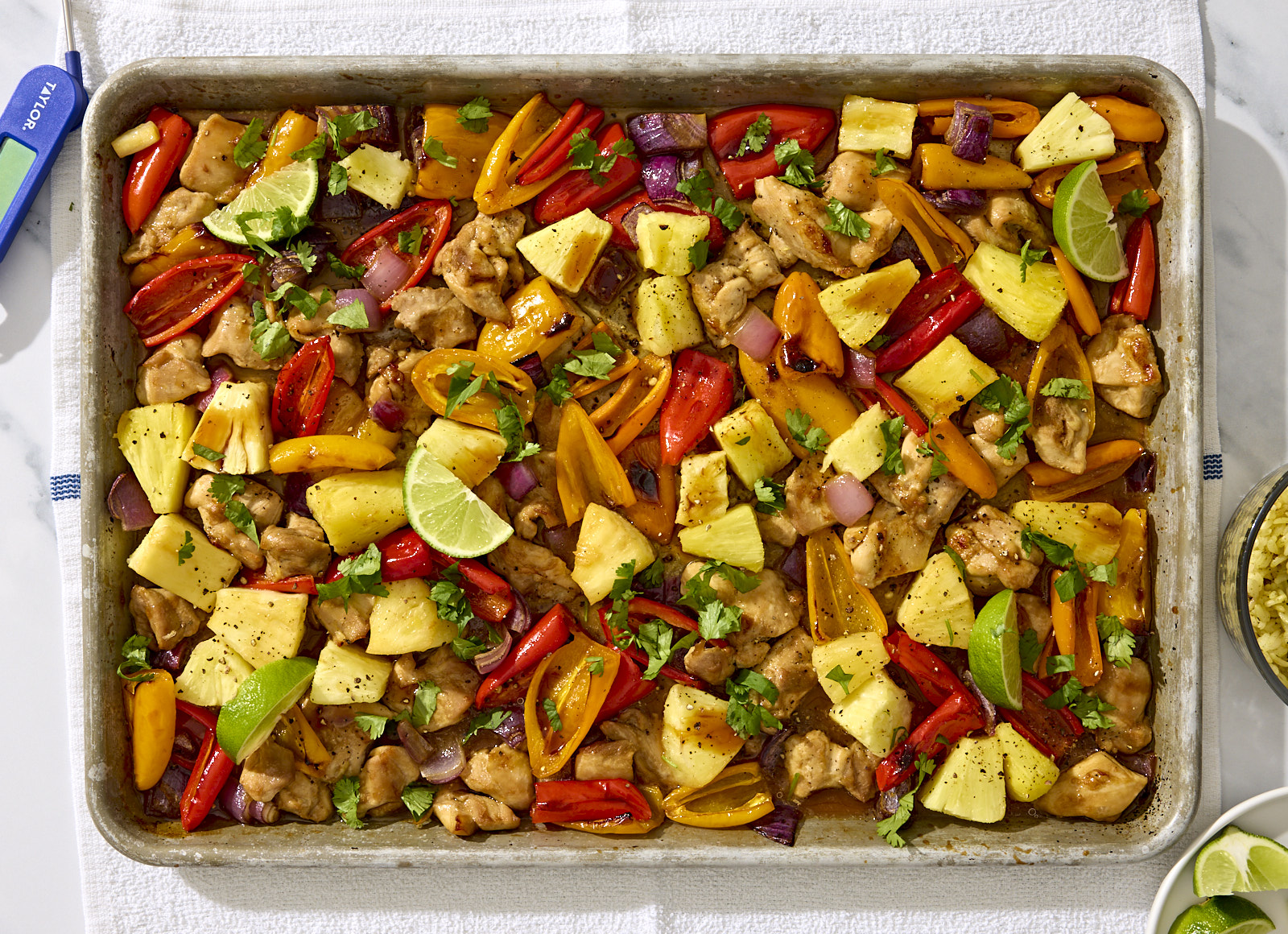 Sheet Pan Hawaiian Chicken