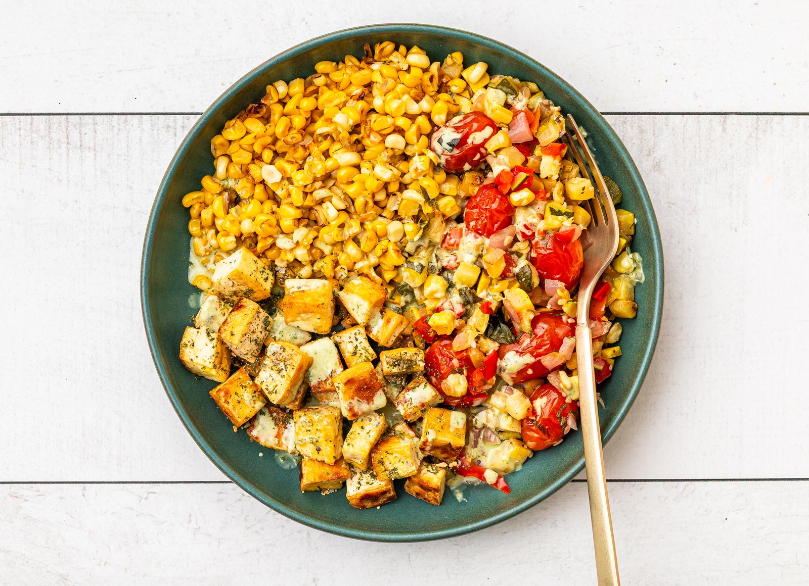 Basil Balsamic Garden Glow Bowl