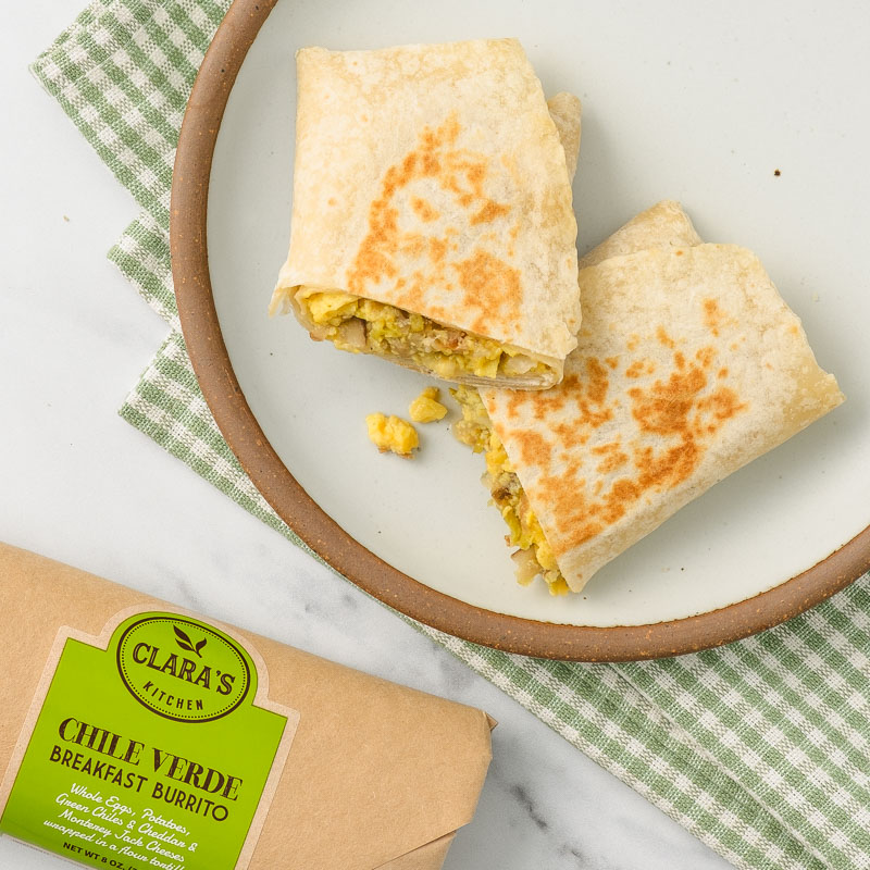 Chile Verde Breakfast Burrito 1 of 2