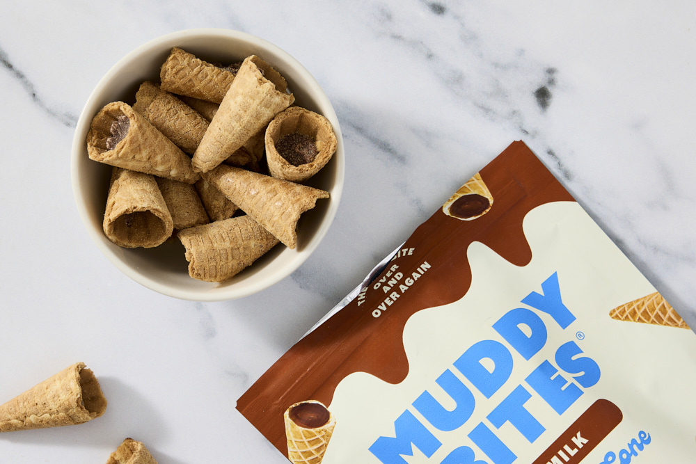 Milk Chocolate Waffle Cones 1 of 2