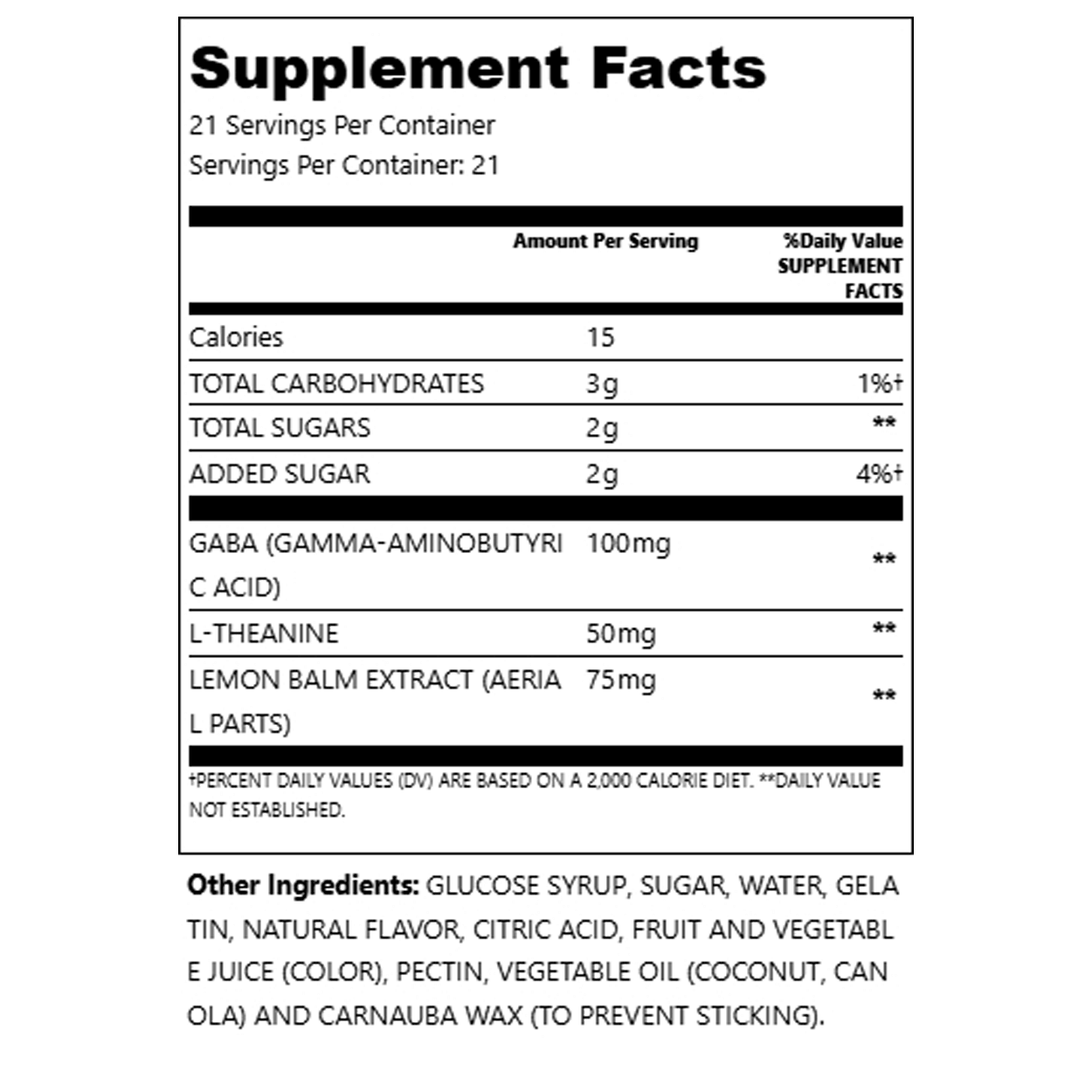 Goodbye Stress Gummies 2 of 2