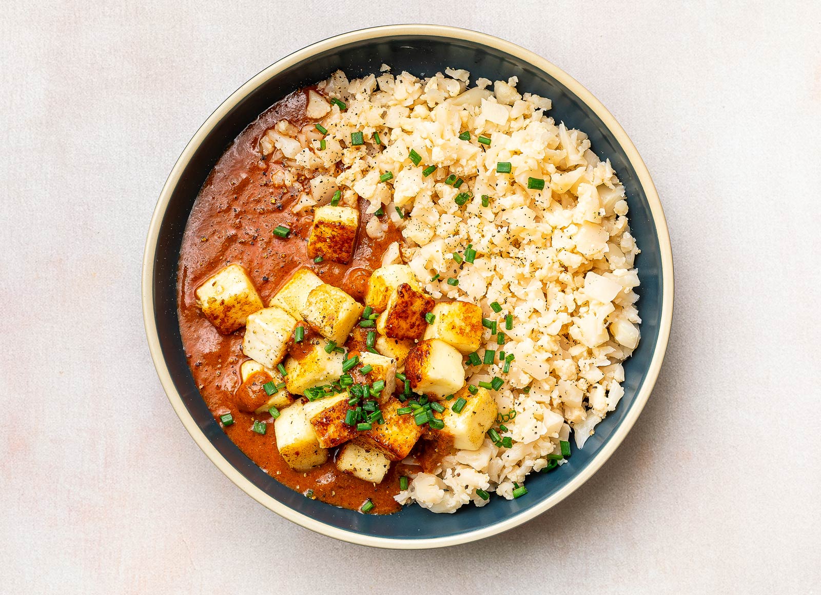 Paneer Tikka Masala + Cauliflower Rice