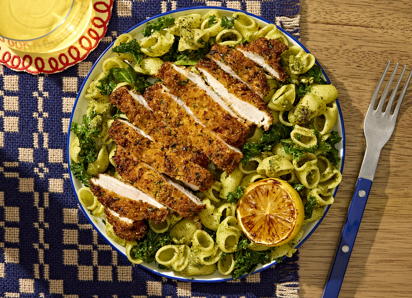 Rachael Ray's Pesto + Lemon Lover Chicken Cutlets