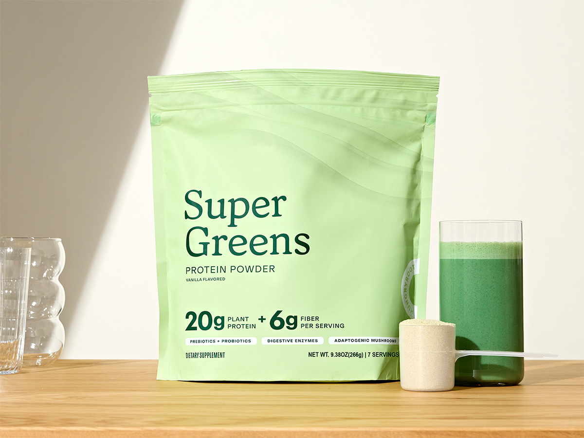 Super Greens Protein Powder 1 of 2