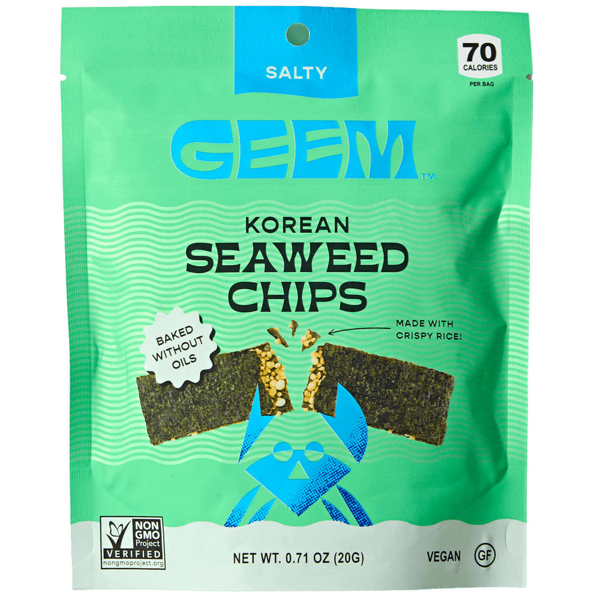 Korean Seaweed Chips Salty 2 of 2