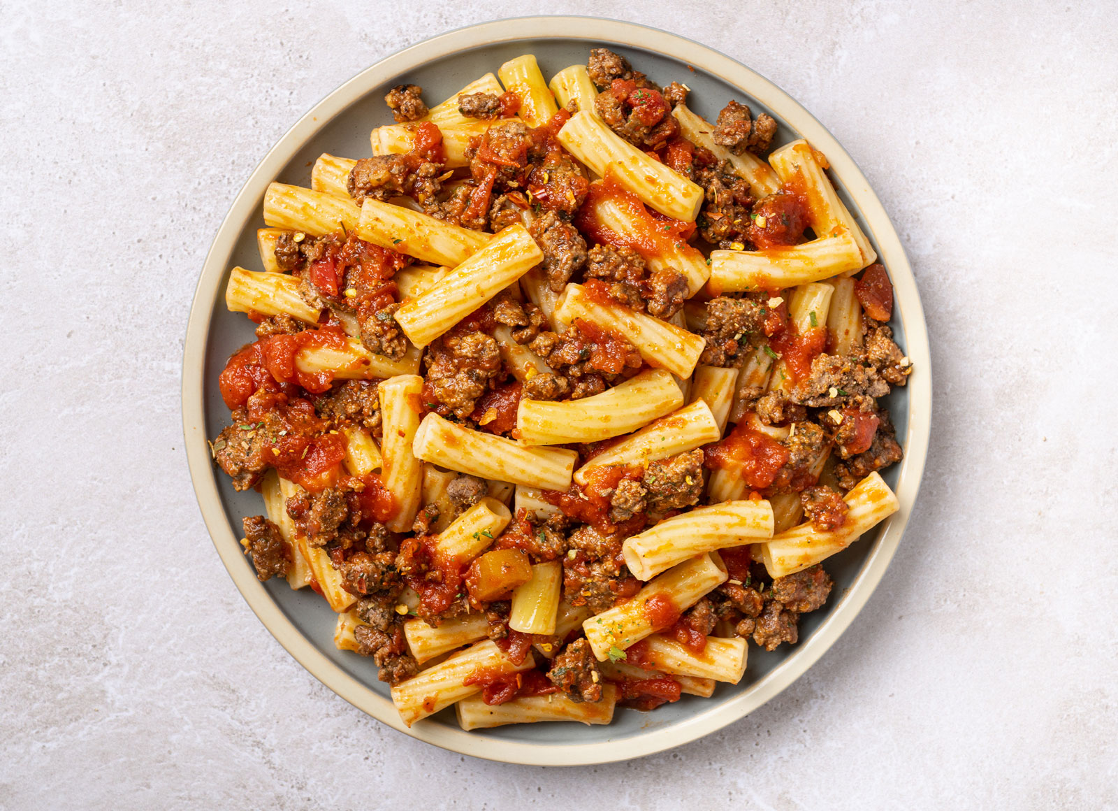  Rigatoni with Lamb Bolognese