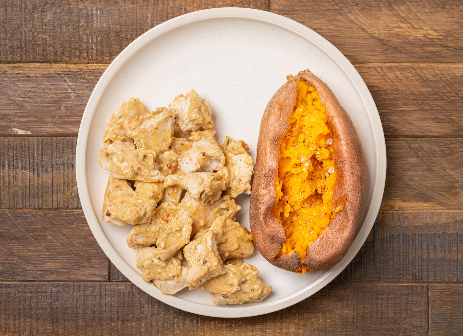 Lemongrass Chicken + Sweet Potatoes