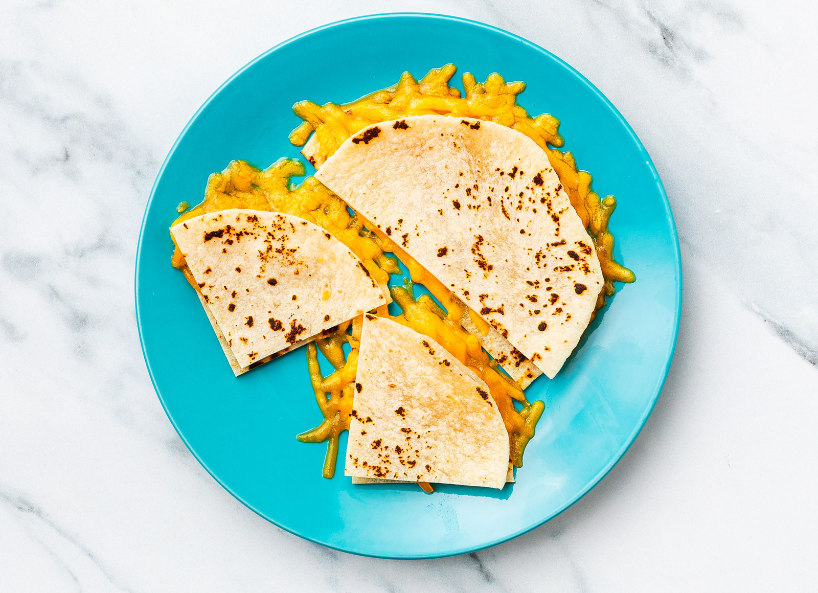 Shredded Sharp Cheddar Cheese Quesadilla