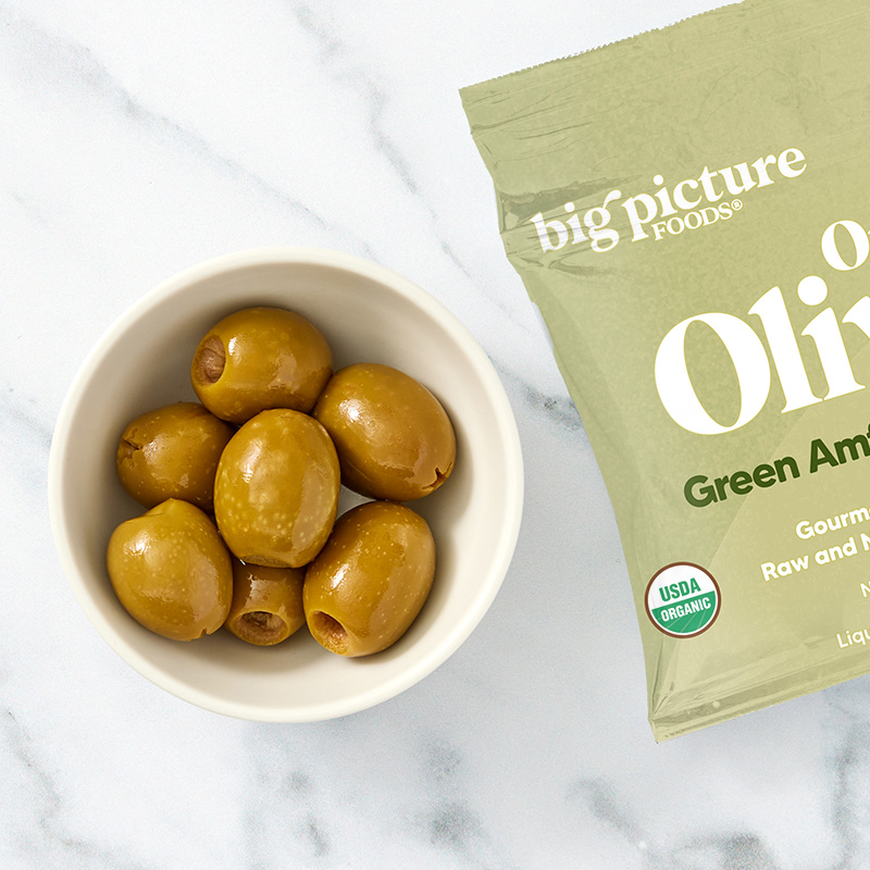 Organic Pitted Amfissa Olives 1 of 2
