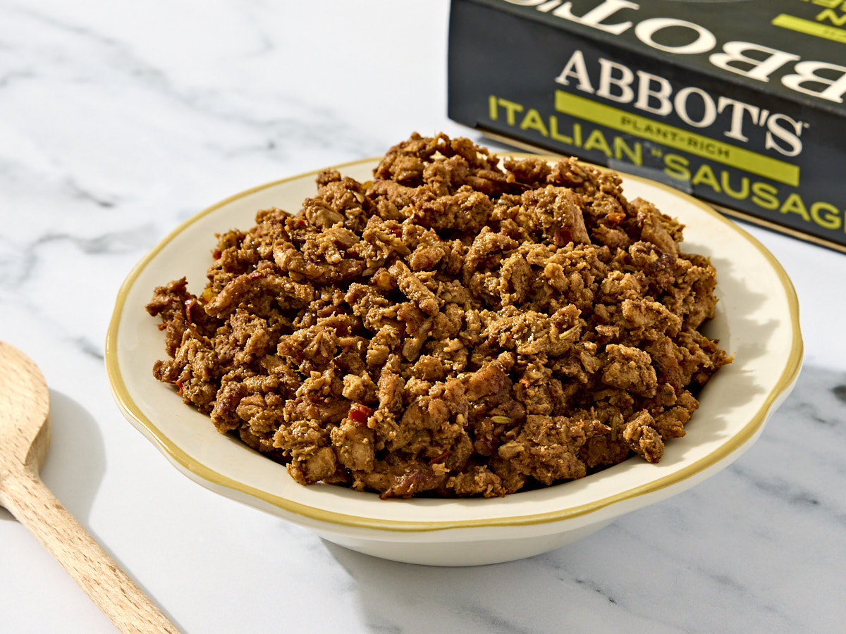 Plant-Based Italian "Sausage" 1 of 2